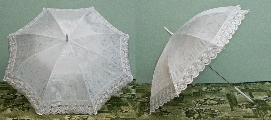 свадебный зонтик